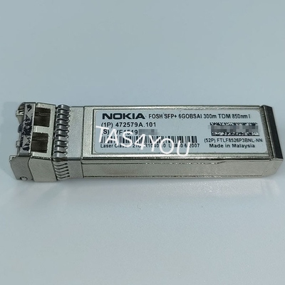 NOKIA FOSH SFP+6GOBSAI 300m TDM 850nm I 472579A.101