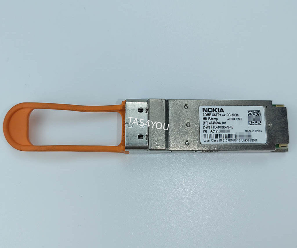NOKIA AOMB QSFP+4x10G 300m MM E-temp 474899A.101