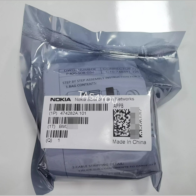 NOKIA APPB AirScale2 55A DC plug 3.3-10 mm2 474282A