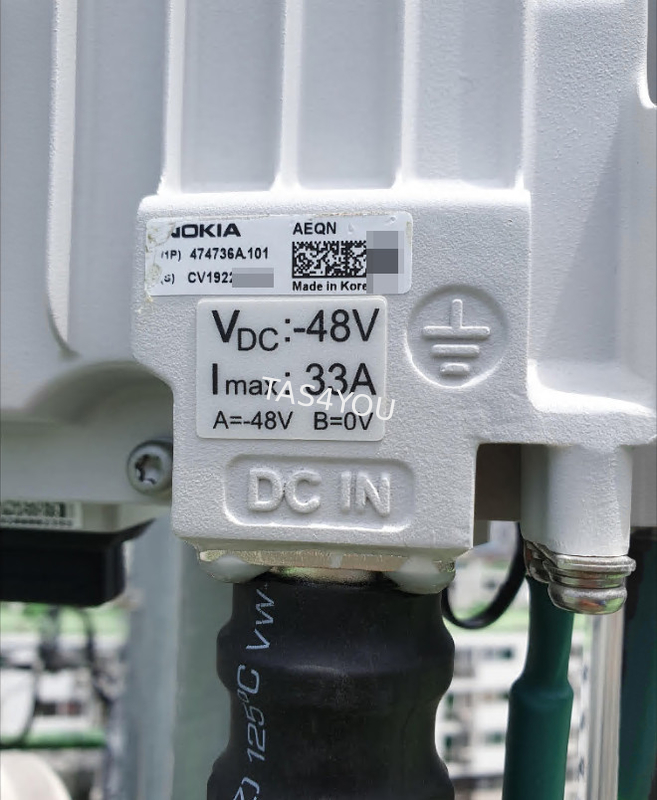 NOKIA   AEQN AirScale MAA 32T32R 96AE n78. 80W (CPRI)    474736A
